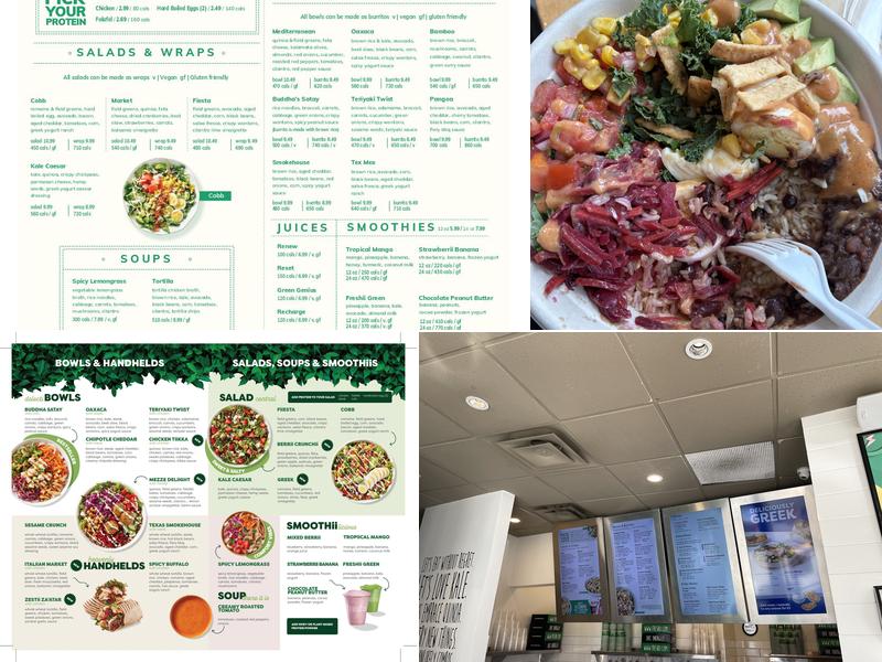 Freshii Menu