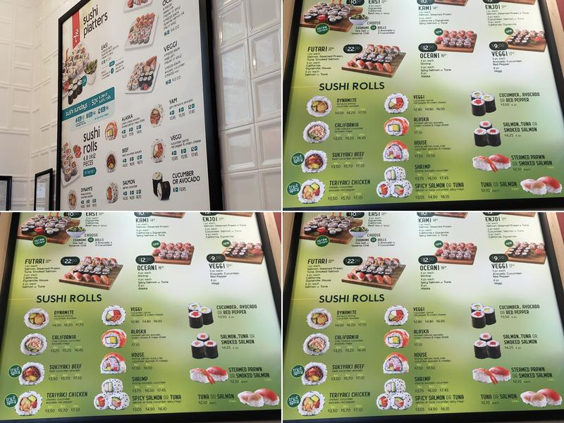 Edo Japan - Sunridge Square - Grill and Sushi Menu