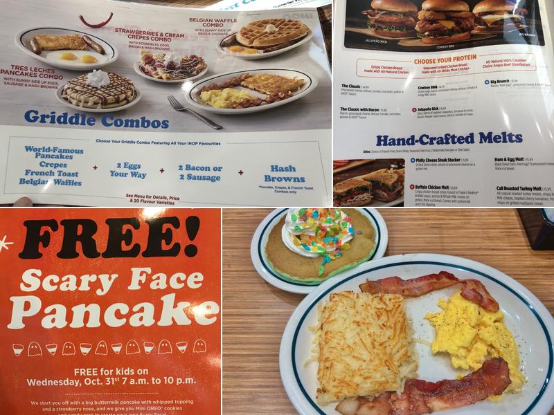 IHOP Menu