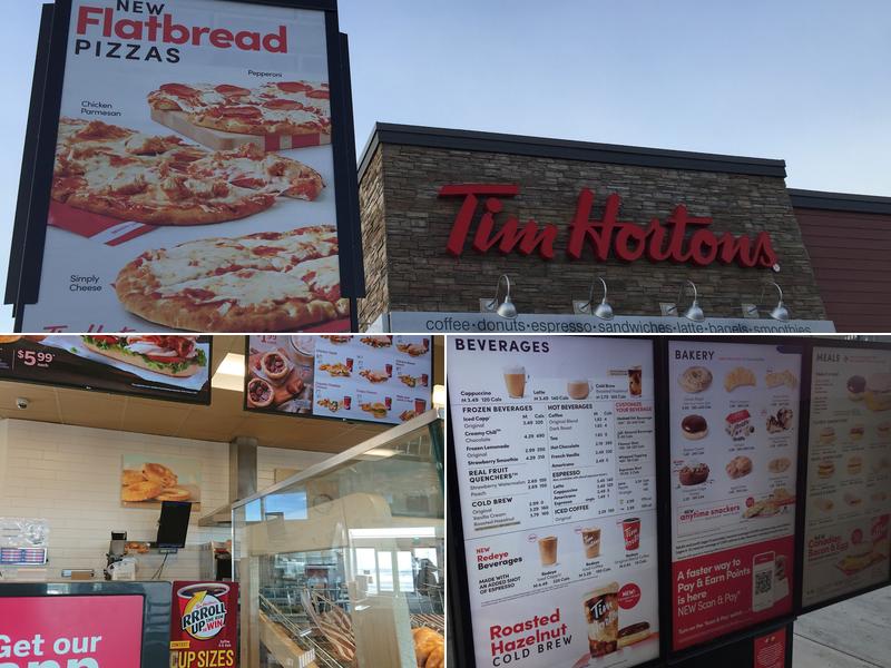 Tim Hortons Menu