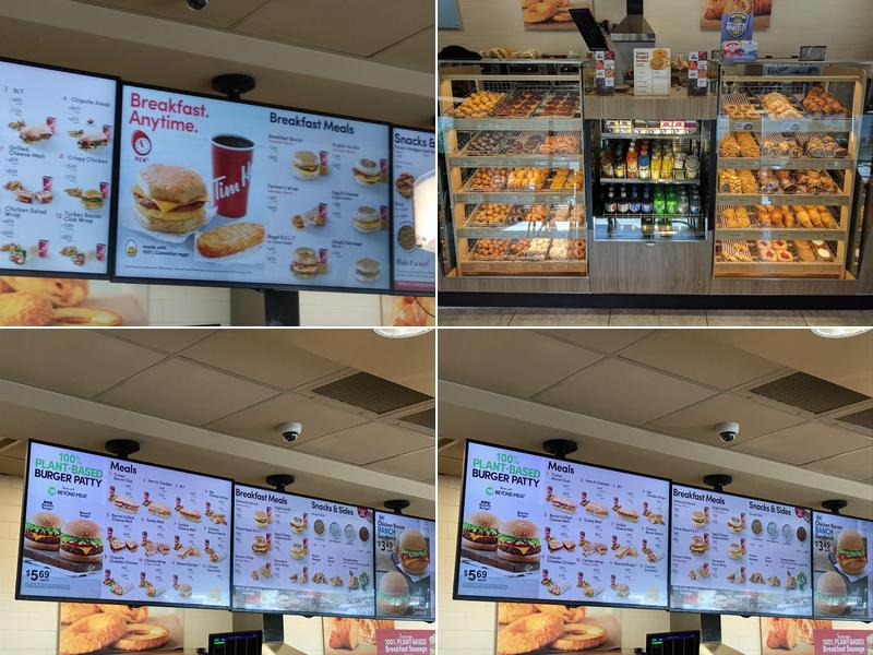 Tim Hortons Menu