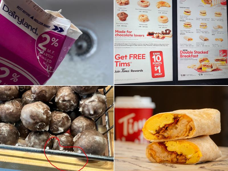 Tim Hortons Menu