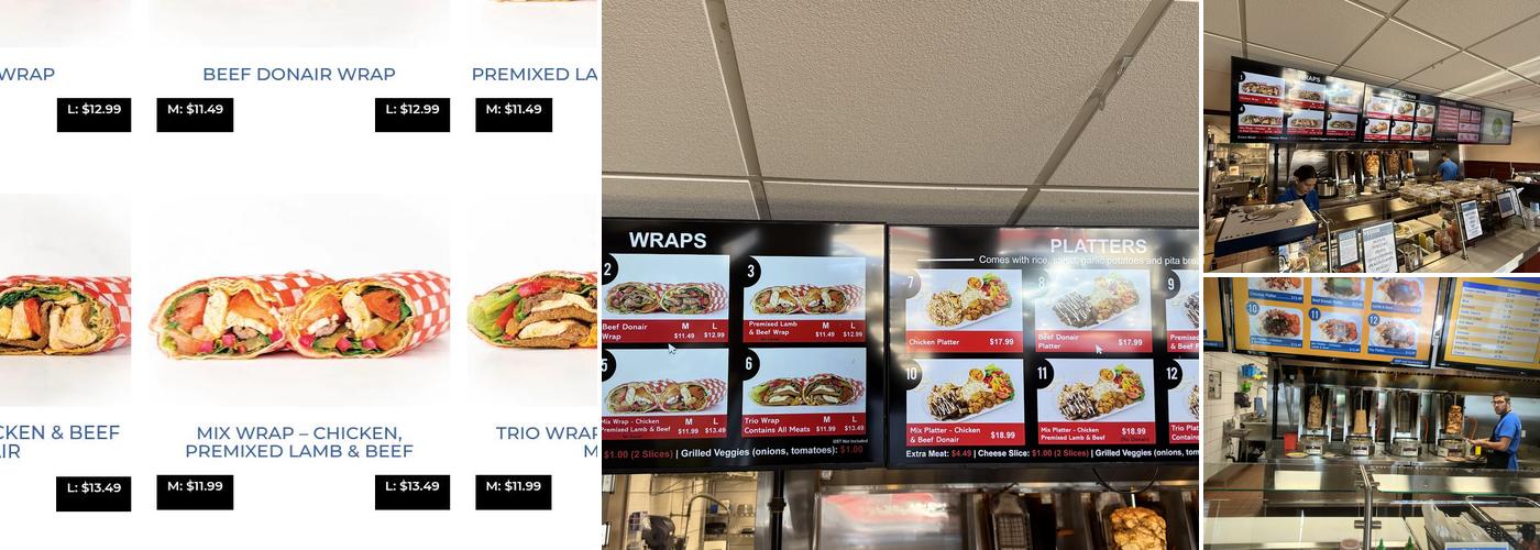 Shawarma Palace- Montgomery Menu