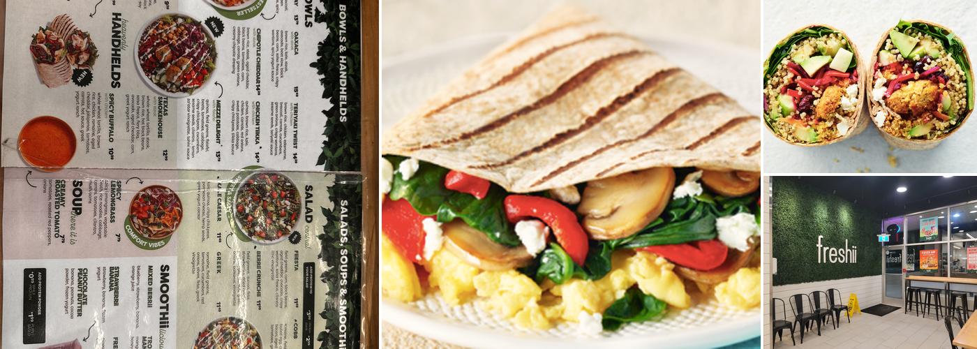 Freshii Menu
