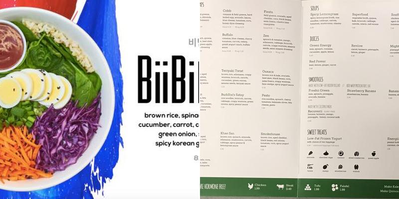 Freshii Fifthavenue Place Menu