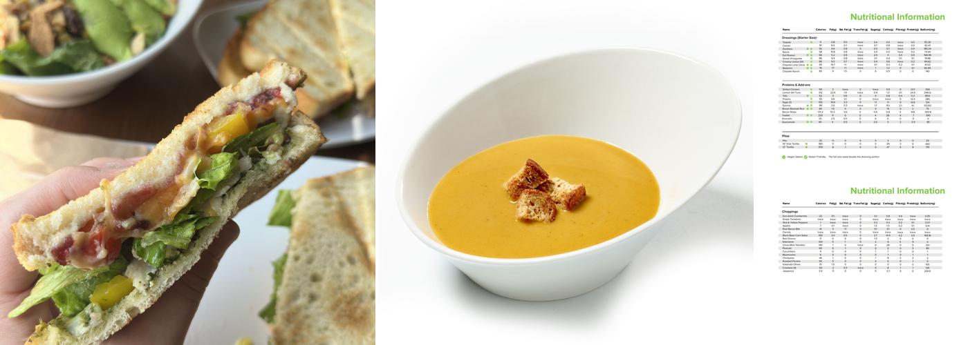 The Chopped Leaf Menu