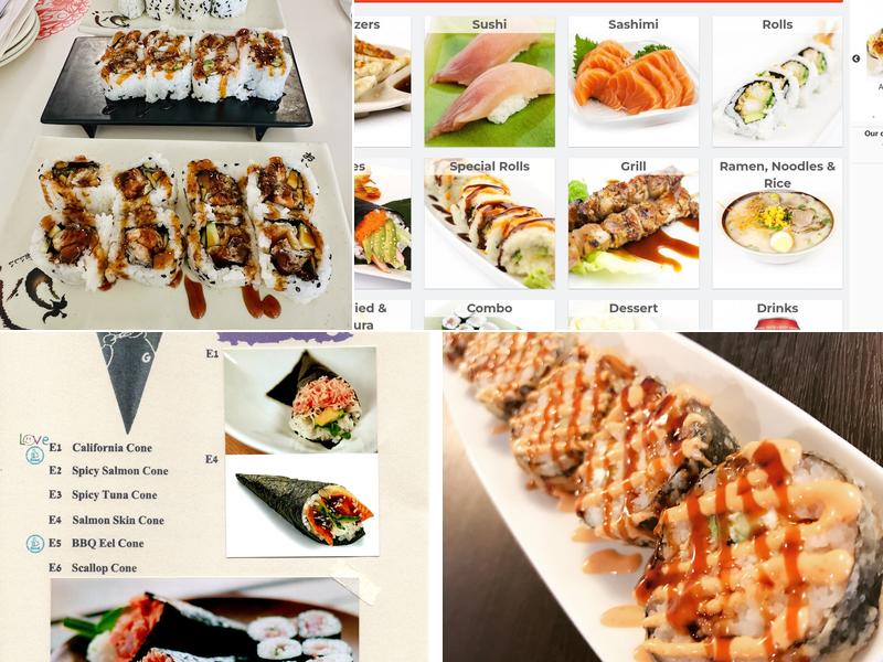 Kiri Japanese Cuisine Menu