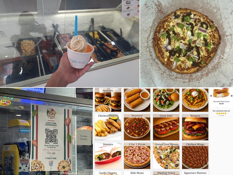 North Side Pizza and Yogen Fruz Menu