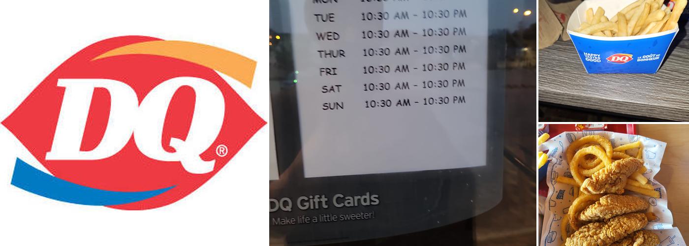 Dairy Queen Grill & Chill Menu