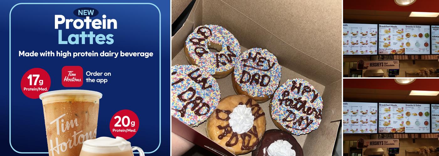 Tim Hortons Menu