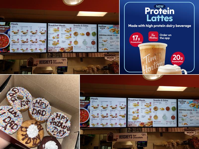 Tim Hortons Menu
