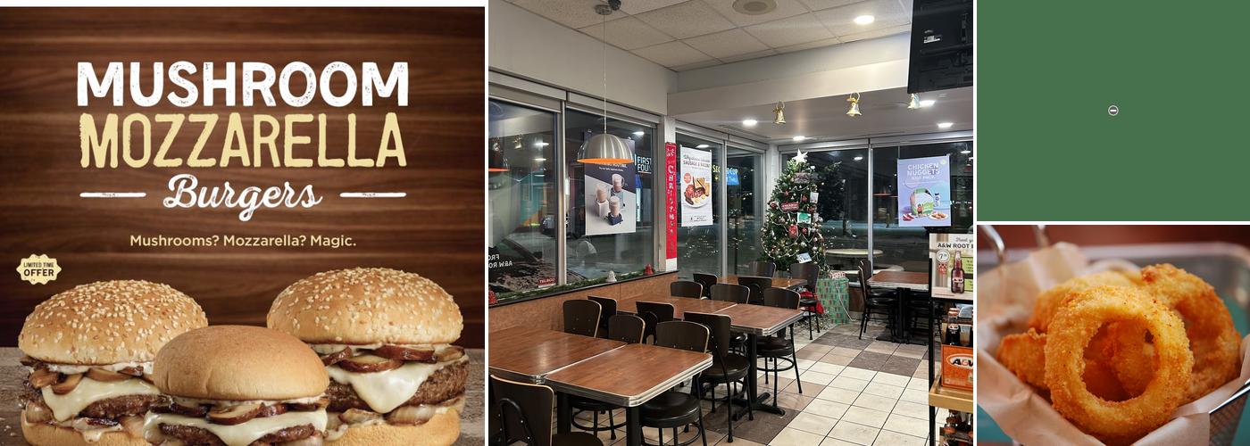 A&W Canada Menu