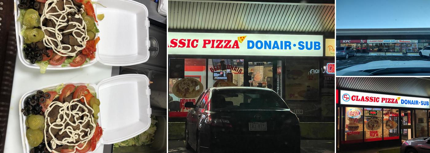 Classic Pizza & donair