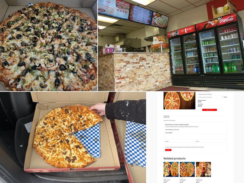 Classic Pizza & donair Menu