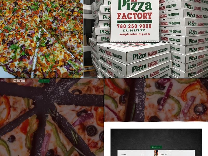 New Pizza Factory Menu