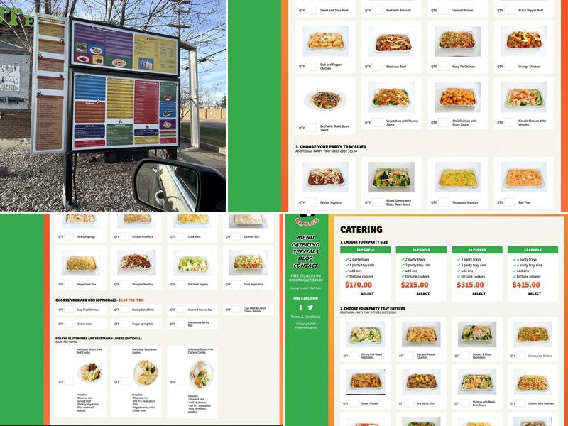 Panda Hut Express Menu