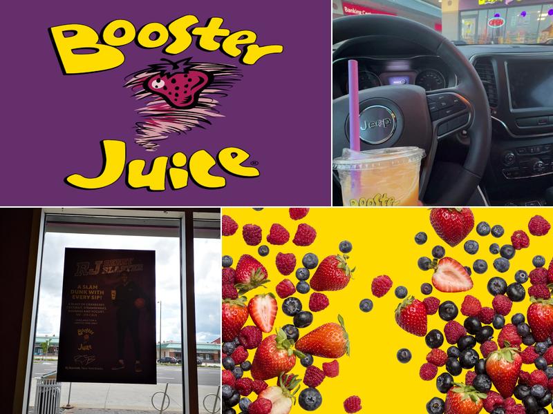 Booster Juice Menu