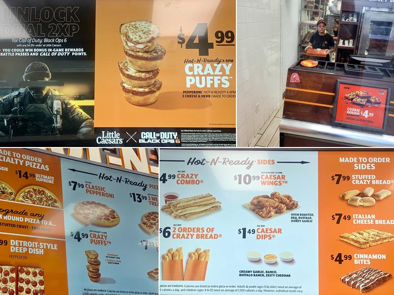 Little Caesars Pizza Menu