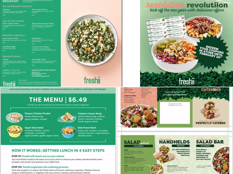 Freshii Menu
