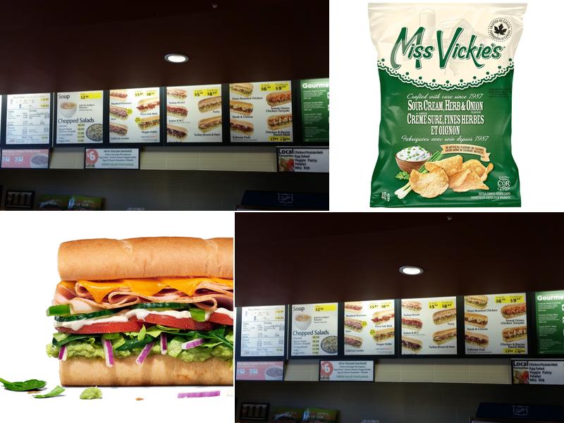 Subway Menu