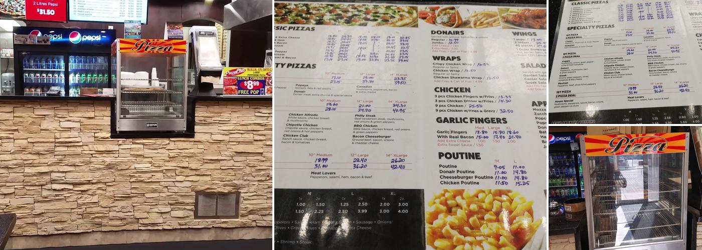 Pizza Plus Donairs & Wings Menu