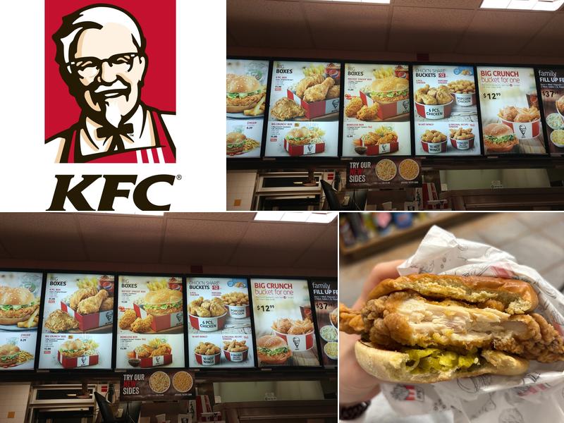 KFC Menu