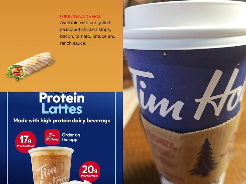 Tim Hortons Menu