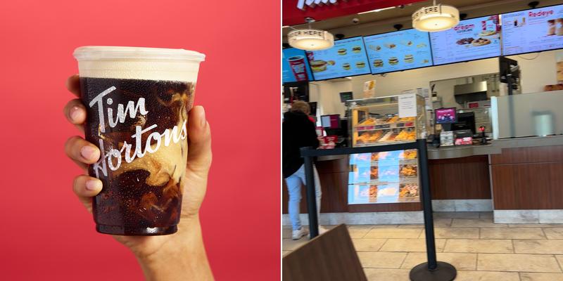 Tim Hortons Menu