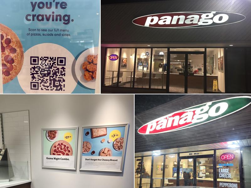Panago Pizza Menu