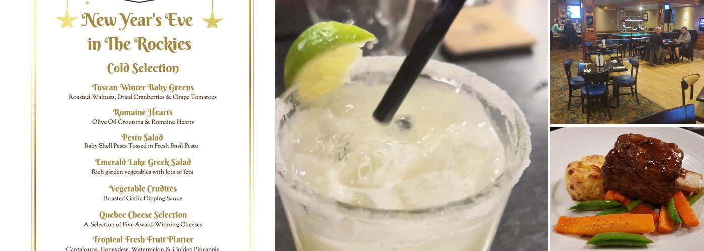 Explorer's Lounge Menu