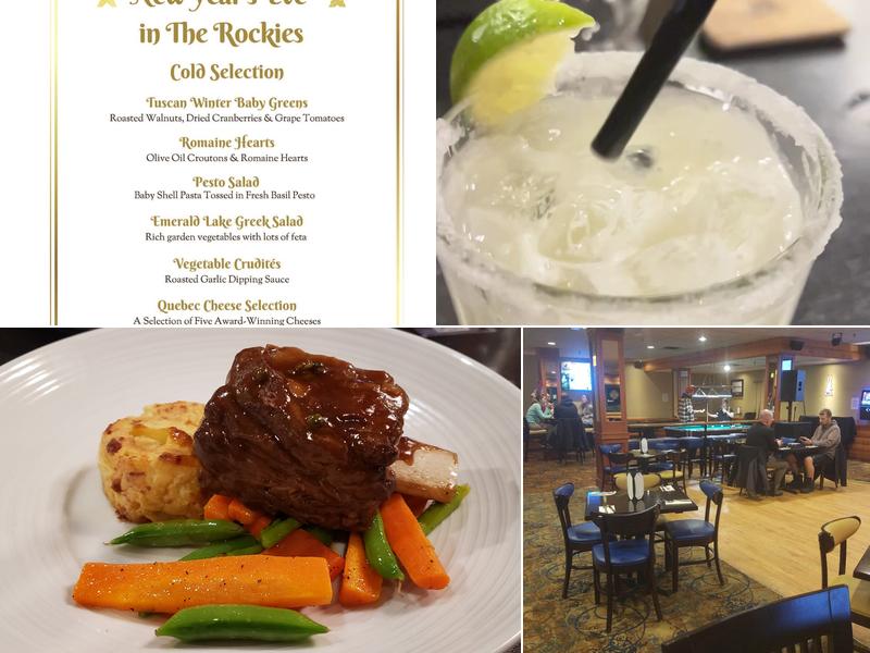 Explorer's Lounge Menu