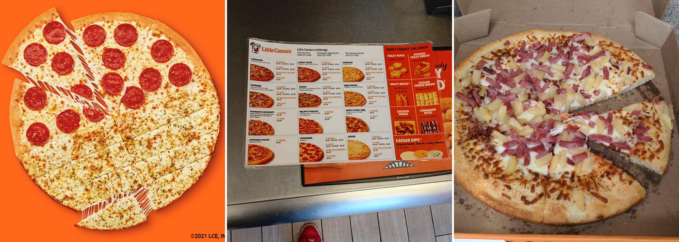Little Caesars Pizza Menu