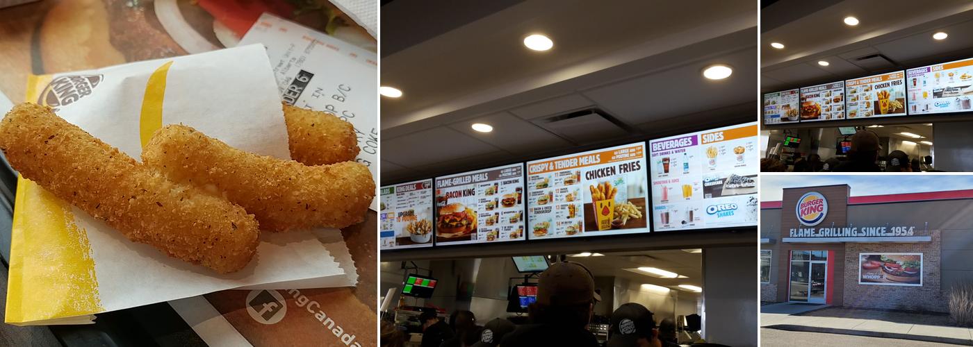 Burger King Menu