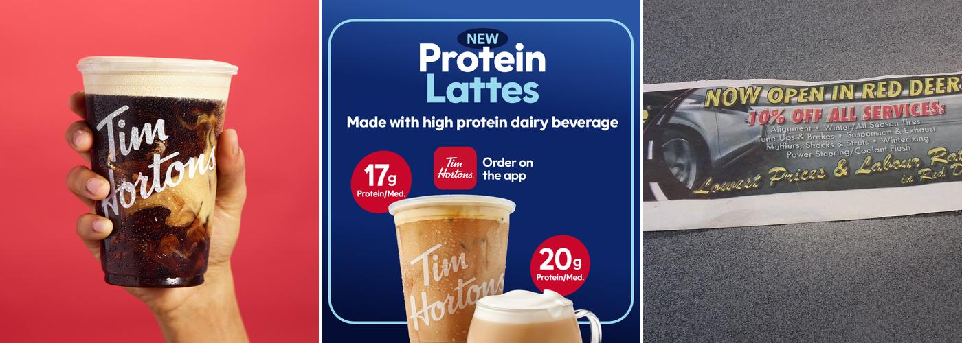 Tim Hortons Menu