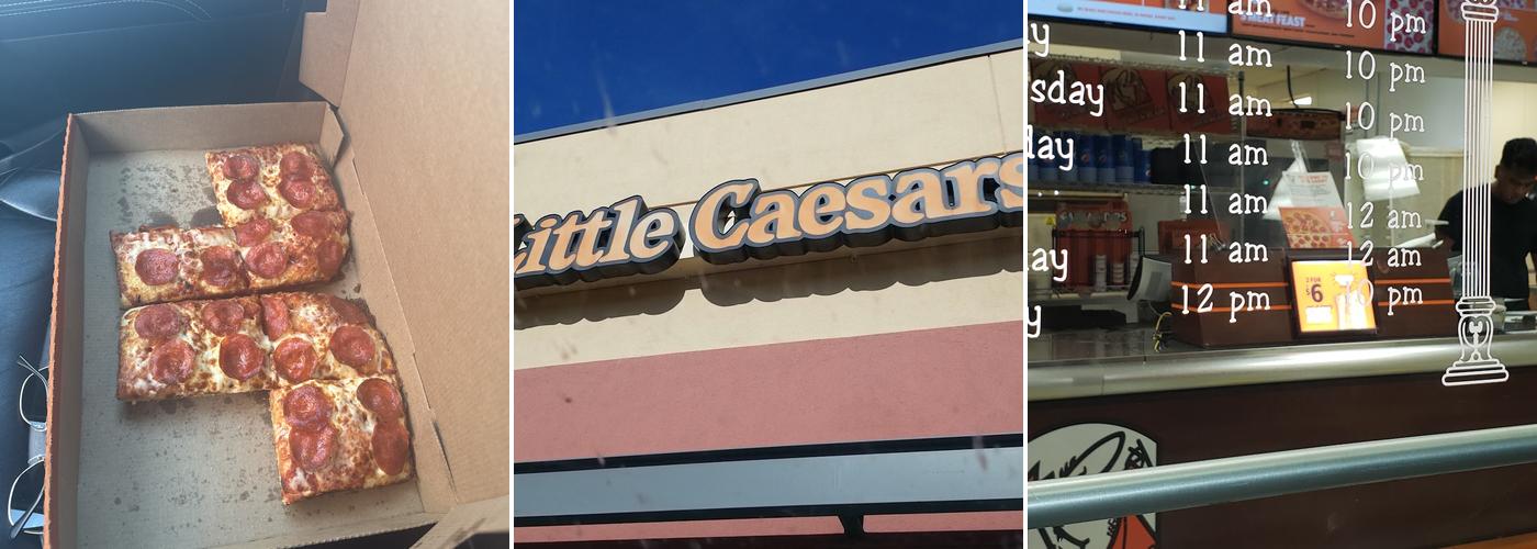 Little Caesars Pizza Menu