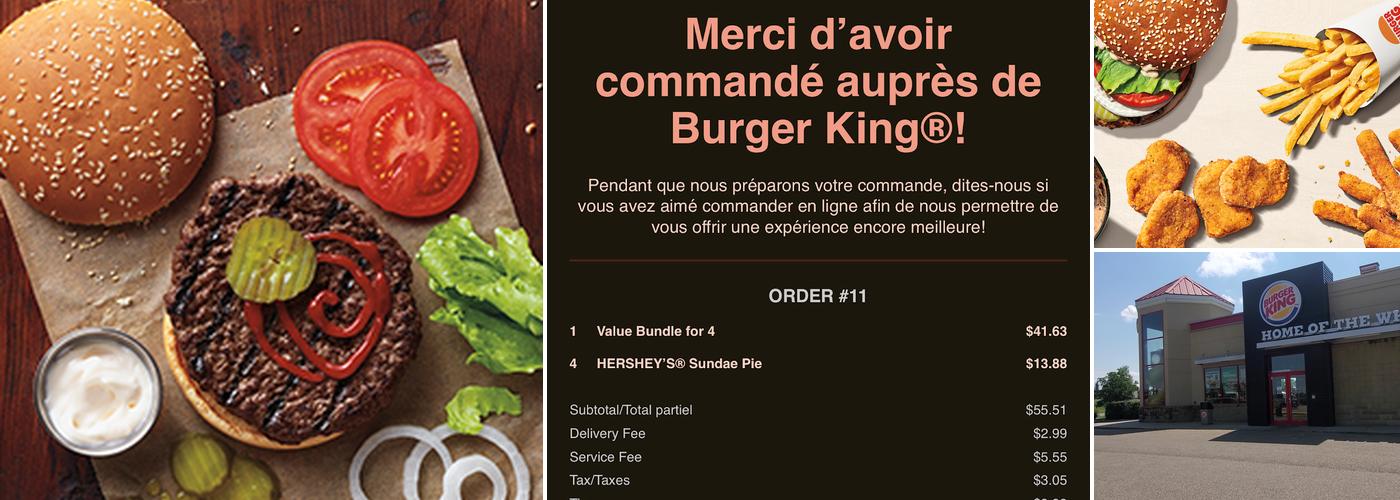 Burger King Menu