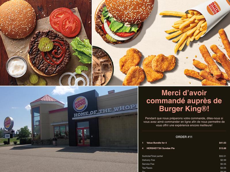Burger King Menu
