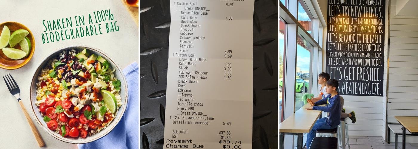 Freshii Menu