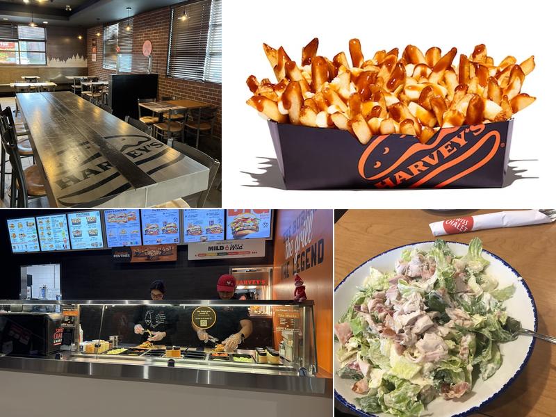 Harvey's Menu