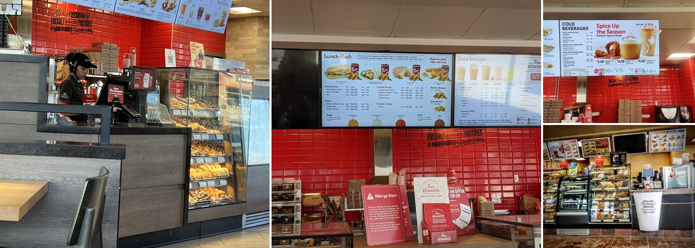 Tim Hortons Menu
