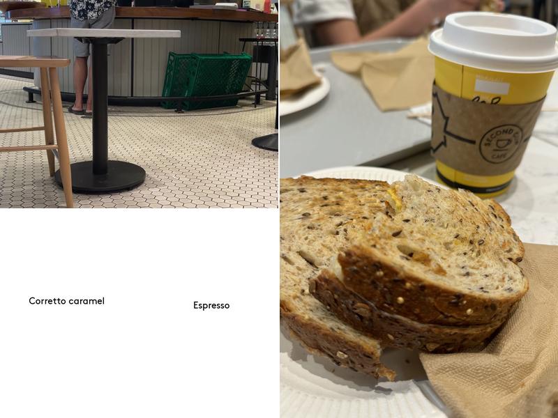 Second Cup Café Menu