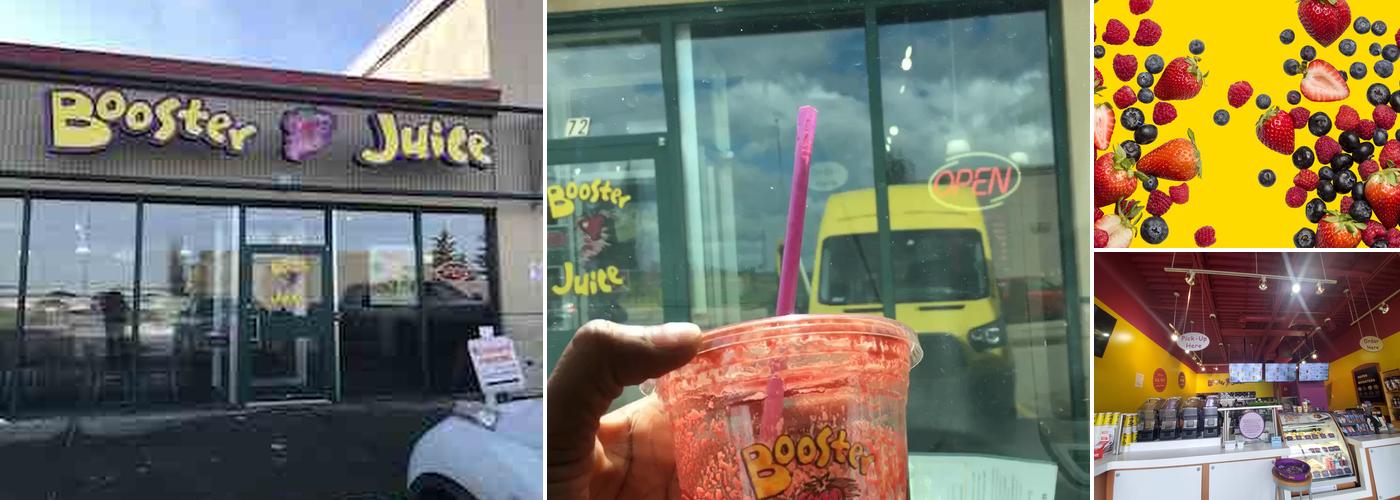 Booster Juice Menu