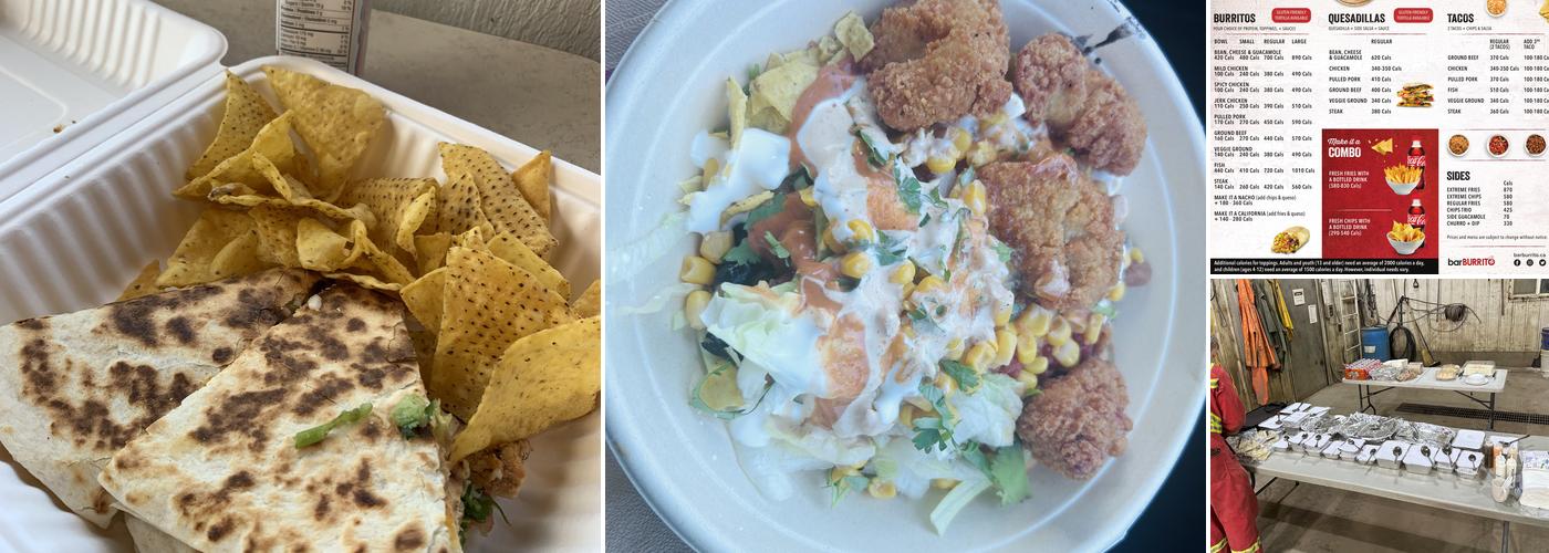 barBURRITO Menu