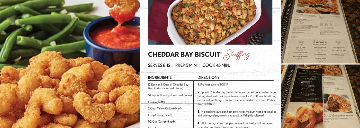 Red Lobster Menu
