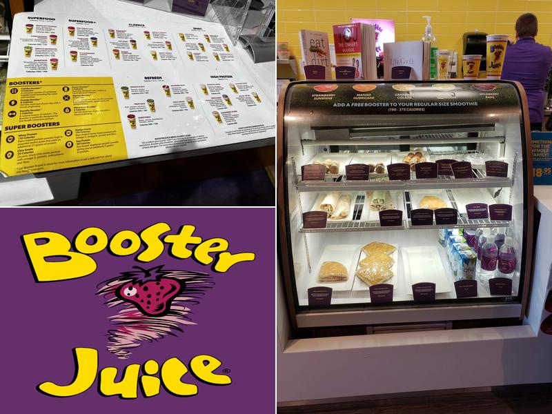 Booster Juice Menu