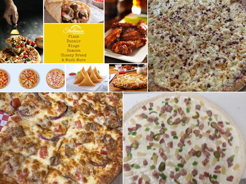 Strathmore Pizzeria Menu