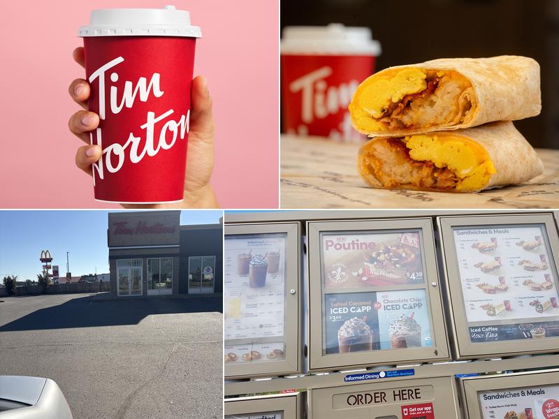 Tim Hortons Menu