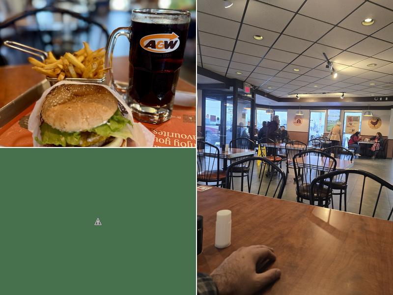 A&W Canada Menu