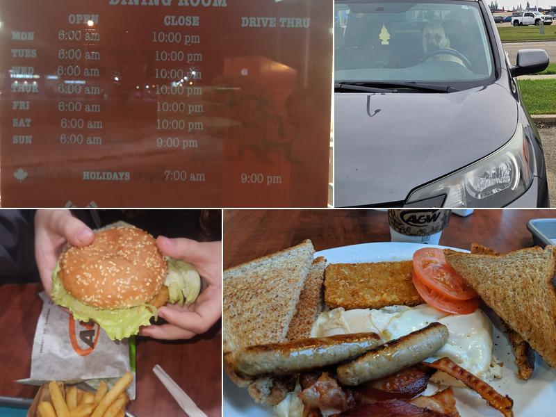 A&W Canada Menu