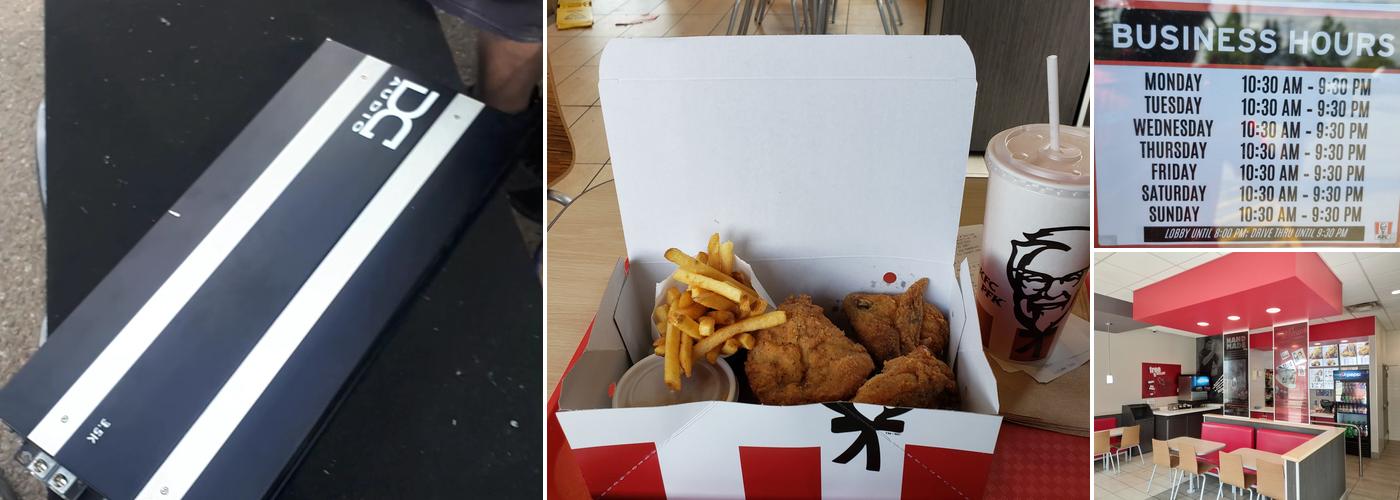 KFC Menu